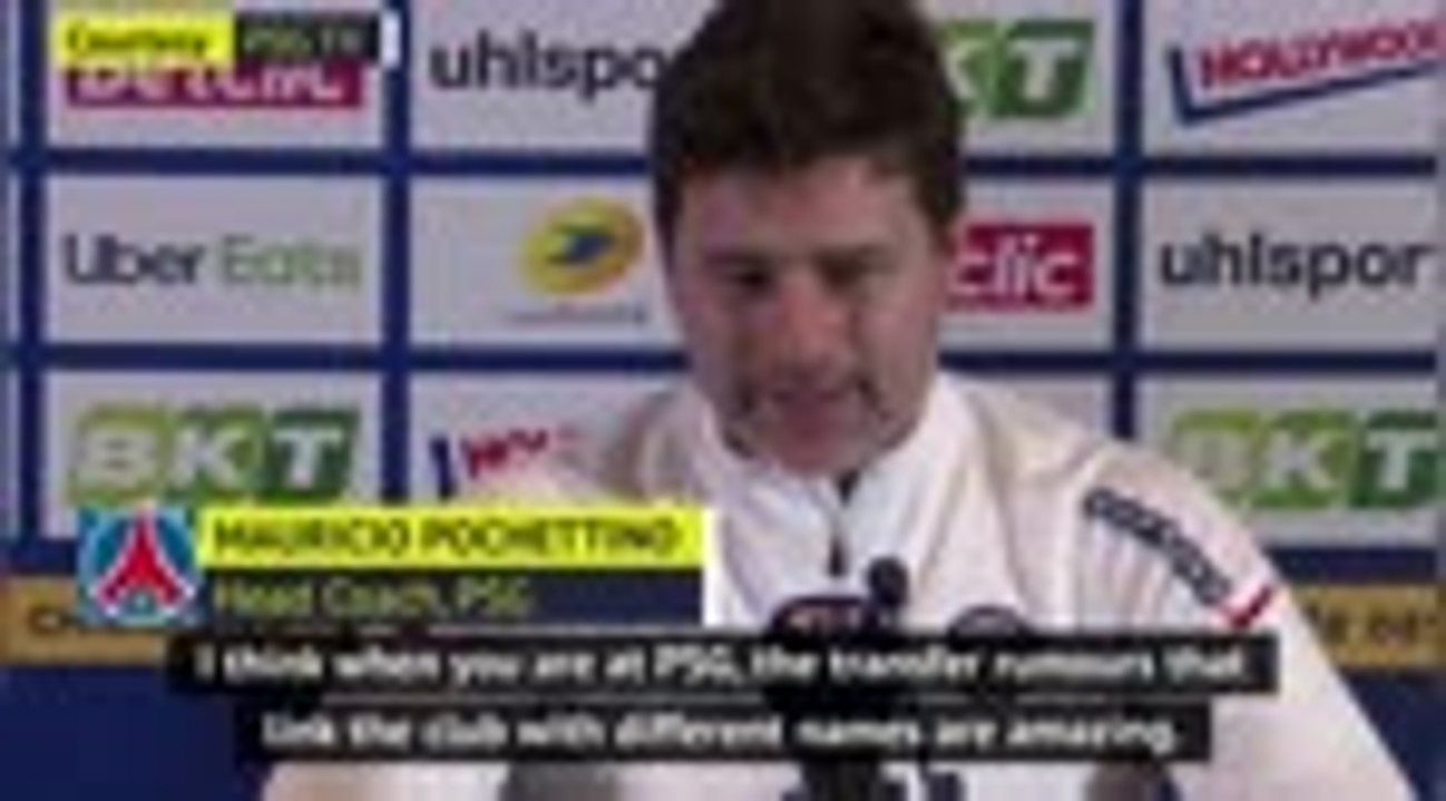 Transfer rumours 'amazing' but Poch only focuse...