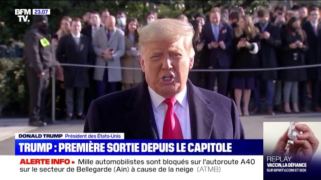 Procédure d'impeachment: au Texas, Donald Trump dénonce une chasse aux sorcières