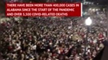 Alabama Crimson Tide fans defy COVID guidance for title party
