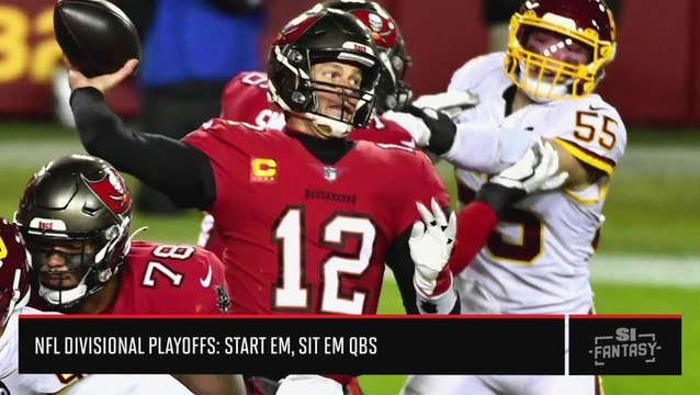 Tom Brady and Drew Brees Top Michael Fabiano’s List of Quarterbacks to Start in the Divisional Playoffs