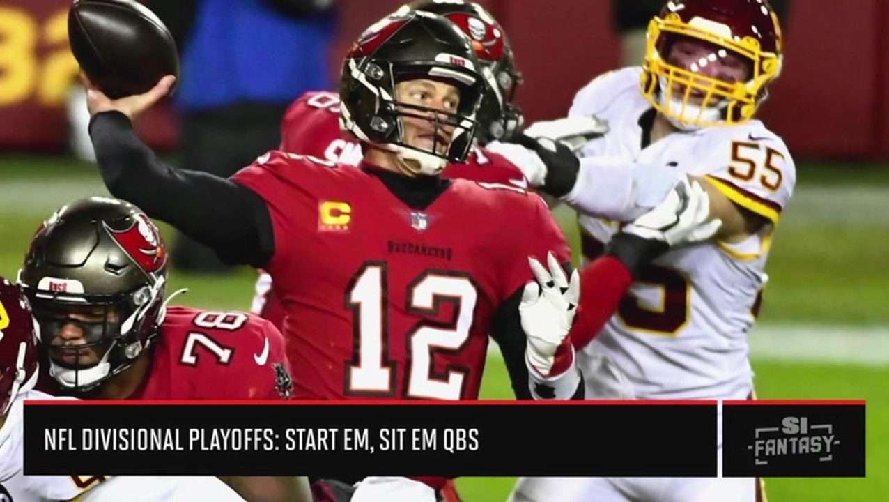 Tom Brady and Drew Brees Top Michael Fabiano’s List of Quarterbacks to Start in the Divisional Playoffs