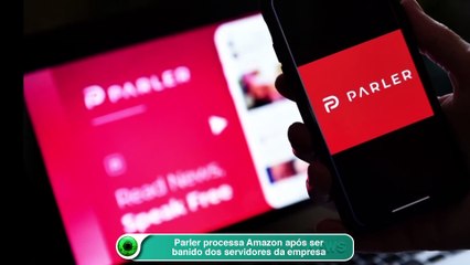 Parler processa Amazon após ser banido dos servidores da empresa