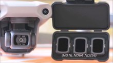 DJI Mavic Air 2 ND Filter 16 ND64 ND256 comparison and normal wind test