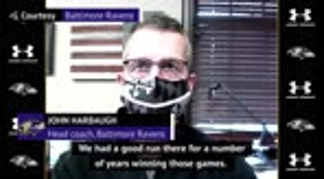 Harbaugh and Ravens look to continue postseason road dominance