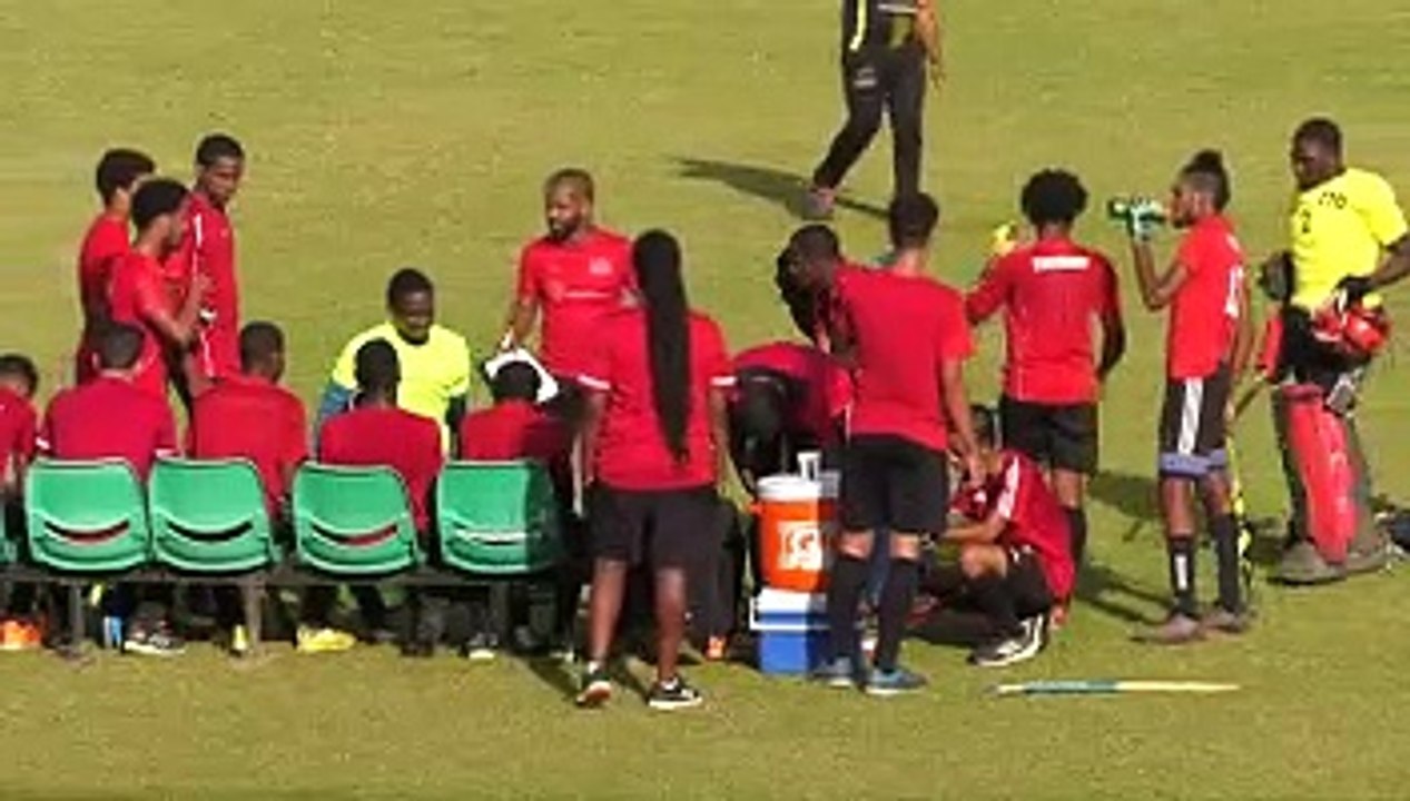 Under 21 Hockey Players Against Senior Team