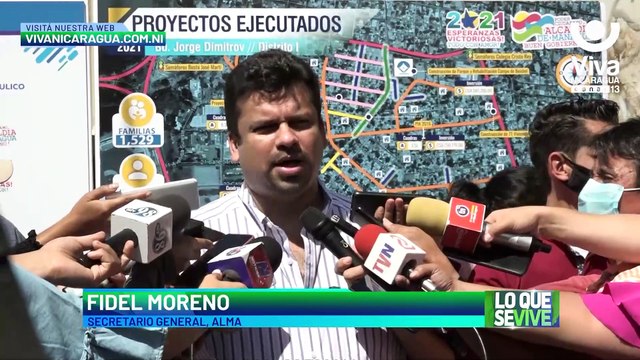Mejoras viales garantizan ambientes dignos y seguros en barrios de Managua