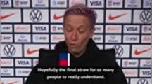 America showed its 'true colours' - Rapinoe on Capitol riots