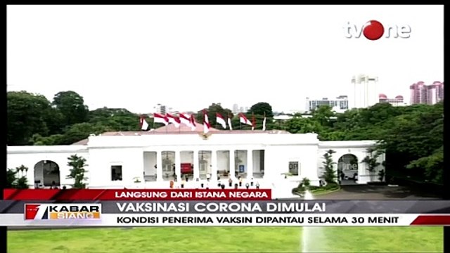 Kata Presiden Jokowi Usai Disuntik Vaksin Sinovac