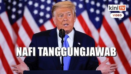 Video herunterladen: Trump nafi sebarang tanggungjawab untuk serangan Capitol