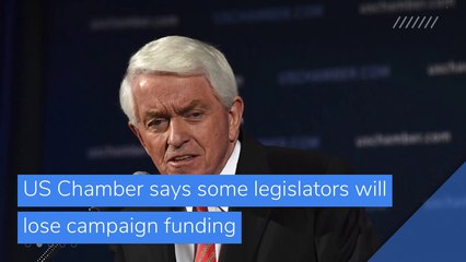 US Chamber says some legislators will lose campaign funding, and other top stories in business from January 13, 2021.