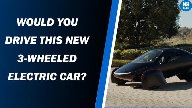 This Three-Wheeled Solar Electric Car Requires No Charging