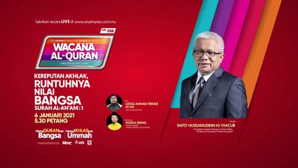 [LIVE] Kereputan akhlak, runtuhnya nilai bangsa