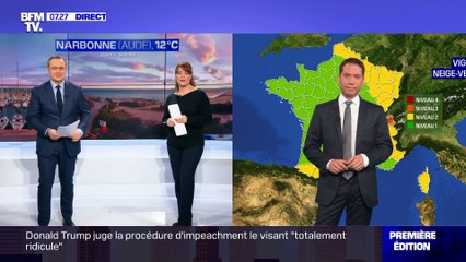 La météo pour ce mercredi 13 janvier 2021