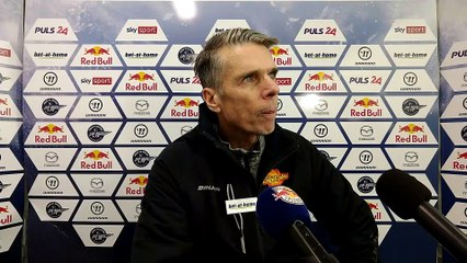 13.1.21: Dave Camerin (VIC) mit Statement nach Sieg in Salzburg