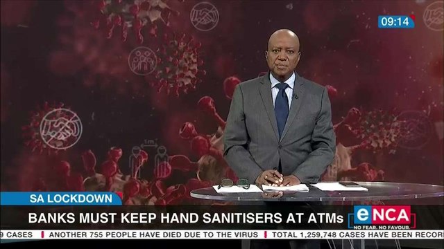 Banks must keep hand sanitisers at ATMs, says Dlamini-Zuma