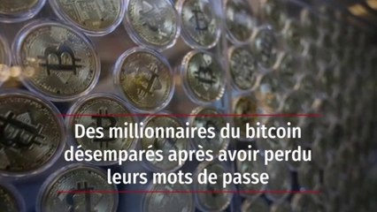 Des millionnaires du bitcoin désemparés après avoir perdu leurs mots de passe