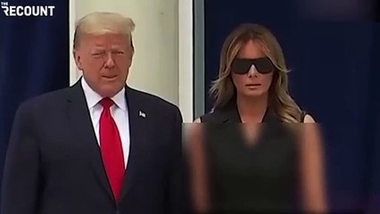 Trump'ın eşi Melania'ya canlı yayındaki baskısı viral oldu