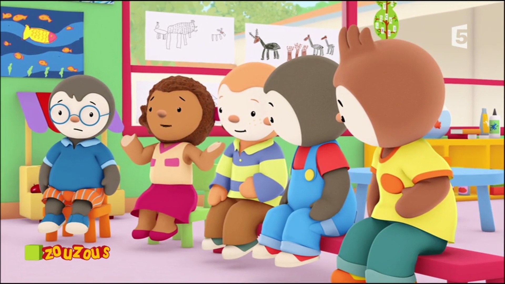 T'choupi à l'école Saison 2 - L'école du bout du monde - Vidéo Dailymotion