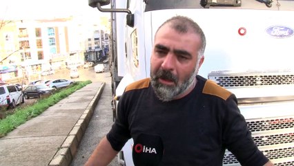 Selde TIR'ın altına sürüklenen kadını kurtaran şoför o anları anlattı