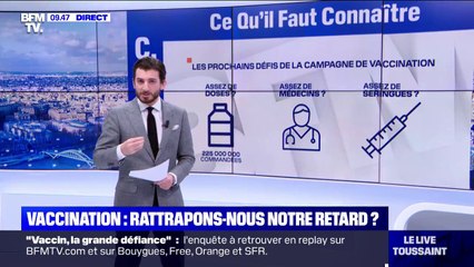 Covid-19: l'objectif du million de vaccinés d'ici fin janvier est-il toujours tenable ?