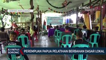 Perempuan Papua Pelatihan Berbahan Dasar Lokal