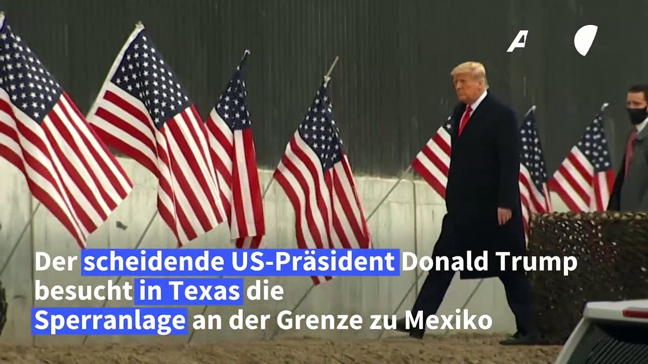 Trump: 'Niemand' wird die Mauer zu Mexiko anrühren