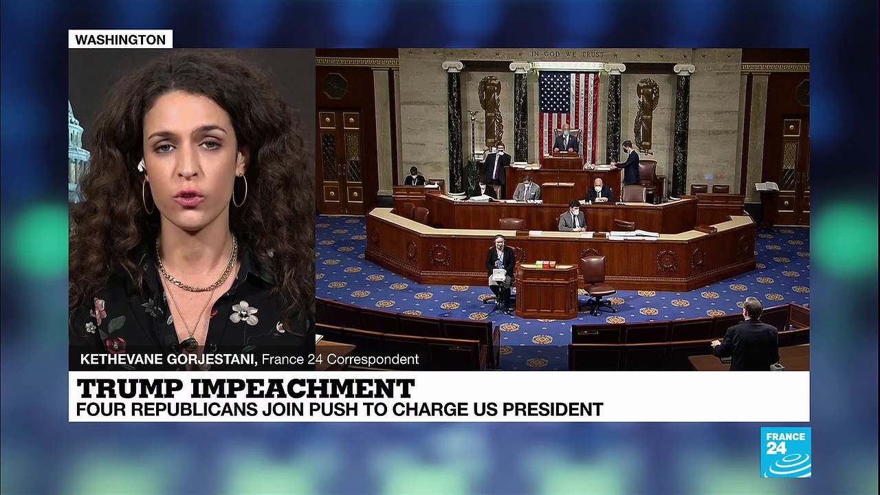 Trump impeachment: Four Republicans join push to charge US President