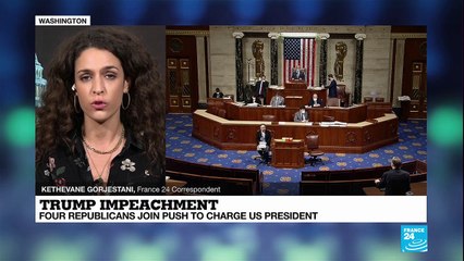 Trump impeachment: Four Republicans join push to charge US President