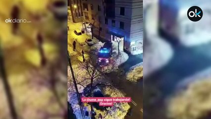 Marlaska manda a la UME de madrugada a limpiar de nieve la sede de Protección Civil antes de su visita