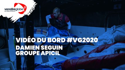 Vidéo du bord - Damien SEGUIN | GROUPE APICIL - 13.01