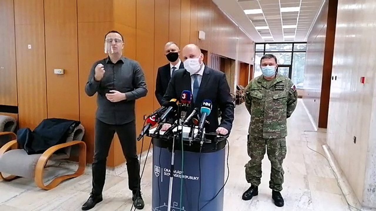 ZÁZNAM: Brífing ministra obrany J. Naďa