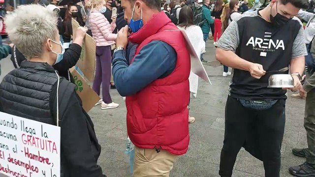 Manifestación convocada en Tenerife contra el cierre de gimnasios