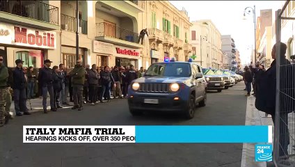 Italy's largest mafia trial for over 30 years opens