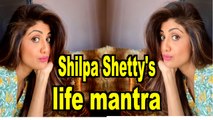 Shilpa Shetty imparts words of wisdom among fans