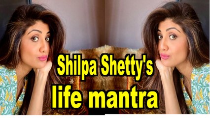 Shilpa Shetty imparts words of wisdom among fans