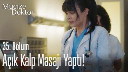Nazlı açık kalp masajı yaptı! - Mucize Doktor 35. Bölüm