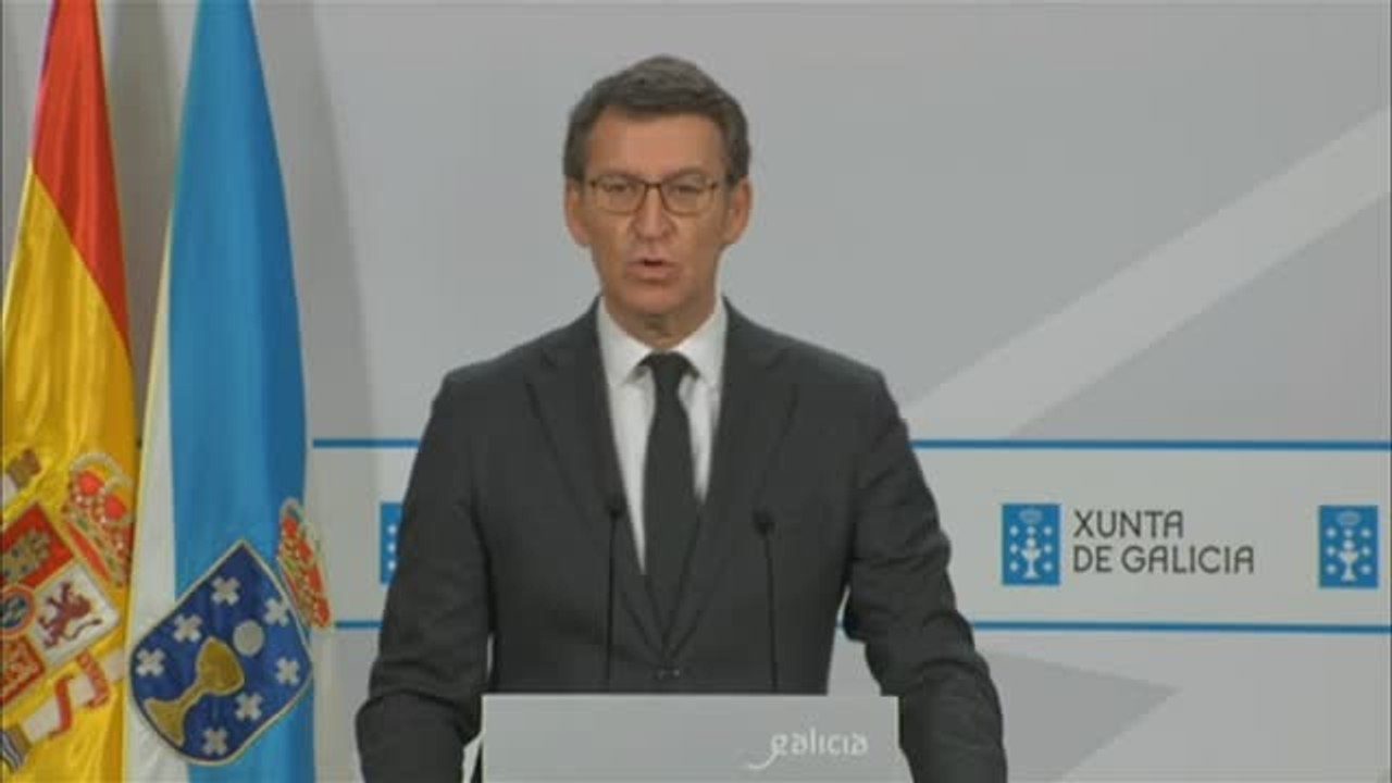 Feijóo: "Estamos convencidos de que esta tercera ola será igual o superior, a la que tuvimos en noviembre"