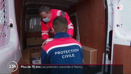 Covid-19 : à Nancy, la vaccination des plus de 75 ans résidant à domicile a débuté