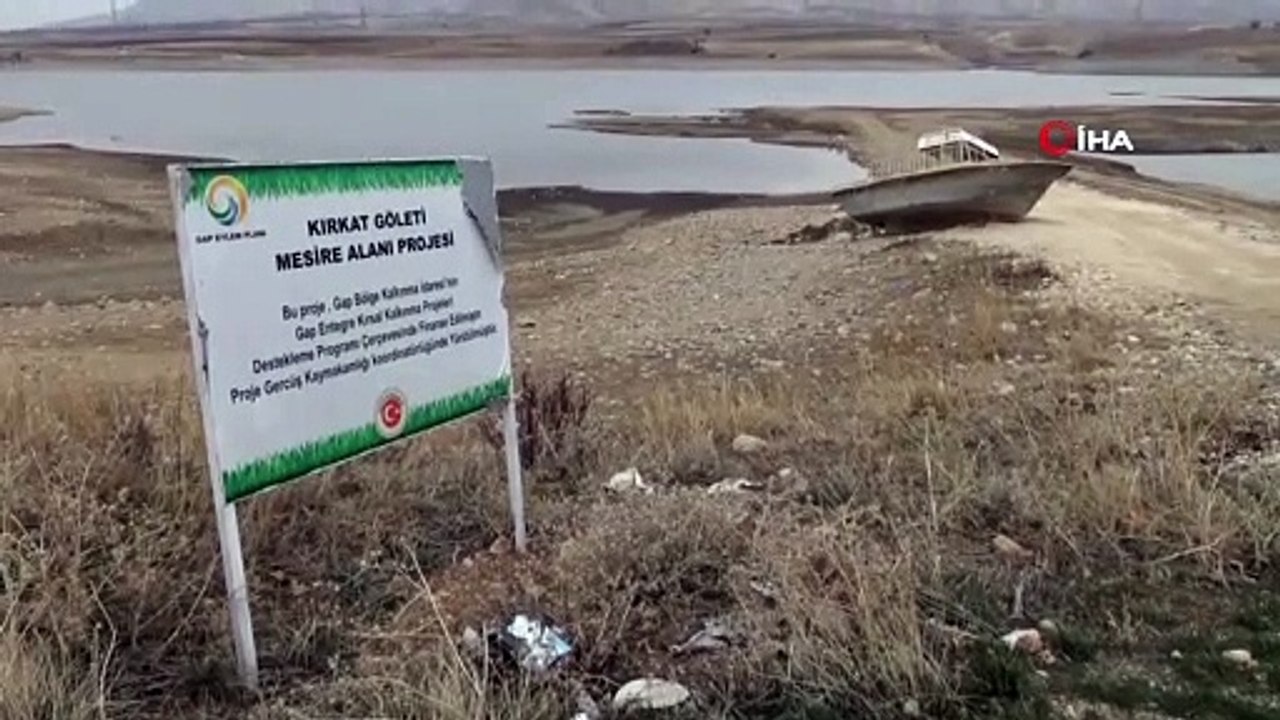 Gercüş Kırkat Gölünde kuraklık tehlikesi