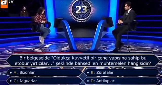 Kim Milyoner Olmak Ister De Yarismacidan Cevabi Sonrasi Yayinlamasaniz Olur Mu Ricasi