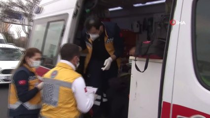 Kayseri'de zincirleme kaza: 4 araç birbirine girdi, 2 kişi yaralandı