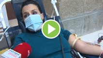 Donantes de sangre en Madrid invitan a la población a donar