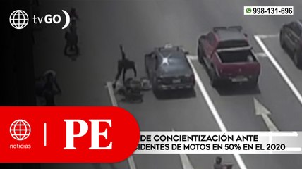 Lanzan campaña de concientización ante incremento de accidentes en moto | Primera Edición