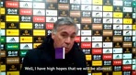 Ancelotti wants to continue celebrating because 'VAR takes it away'
