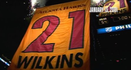 This Date In History: Hawks retire Wilkins' jersey