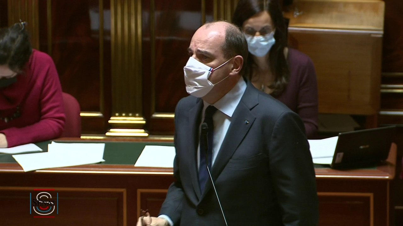 Jean Castex sur la stratégie vaccinale: "On ne juge pas un match de 90 minutes à la deuxième seconde"