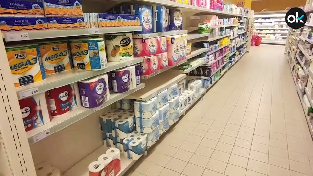 Madrid: Lenta normalización de suministros en supermercados
