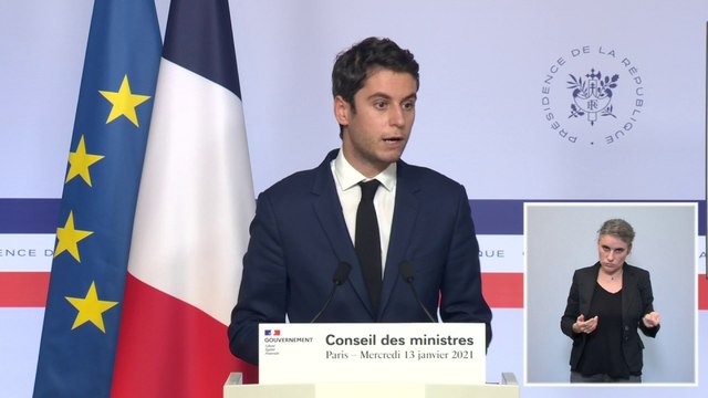 Gabriel Attal: Notre objectif est de vacciner 15 millions de personnes vulnérables dans les prochains mois