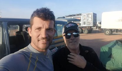 Fabian Lurquin commente sa 10ème étape du Dakar 2021