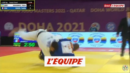 Download Video: La victoire de Teddy Riner face à Yakiv Khammo - Judo - Masters de Doha - 1/2 finale